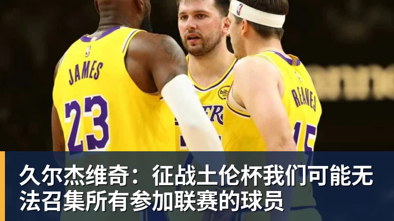 久尔杰维奇：征战土伦杯我们可能无法召集所有参加联赛的球员